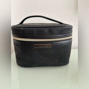 Victoria's Secret Black Cosmetic Bag